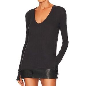 Free People We the Free Fresh and Clean Top Jersey Knit Size M